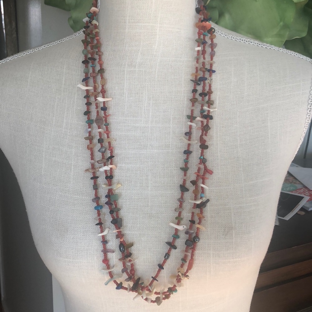 Coral turquoise necklace